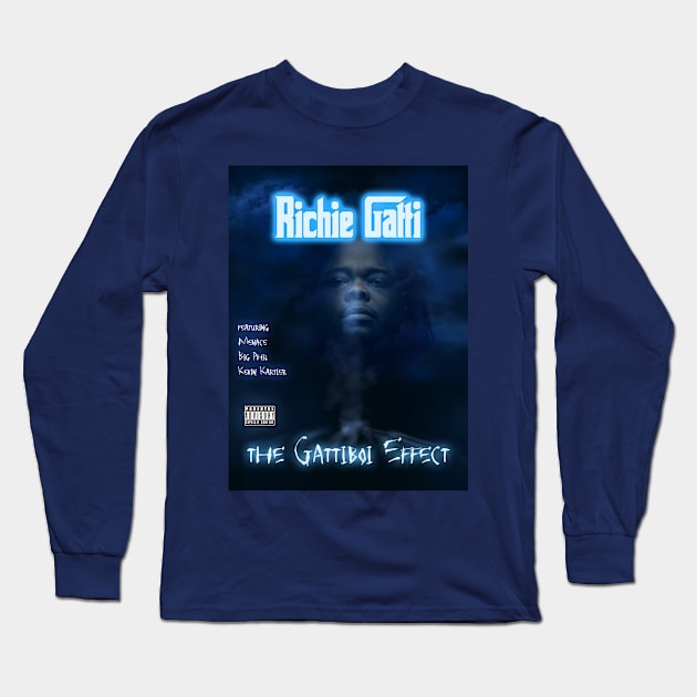 The Gatti Boi Effect Richie Gatti tee Long Sleeve T-Shirt by Art Of Lunatik